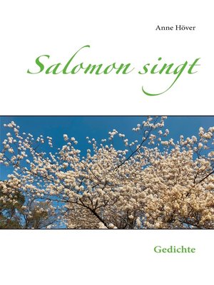 cover image of Salomon singt